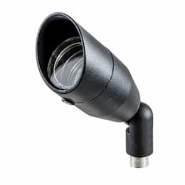 3W LED Aluminum Directional Spot Light w/ Hood, MR16, 12V, 6500K, BK