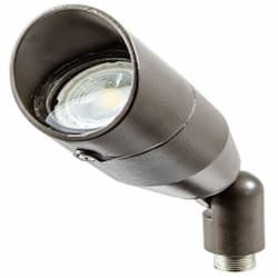 Dabmar 3W LED Directional Spot Light w/ Hood, MR16, Bi-Pin Base, 12V, 2700K, Bronze