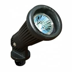 4W LED Aluminum Directional Spot Light, MR16, 12V, RGBW Lamp, Black