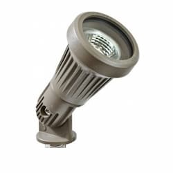 5W LED Aluminum Directional Spot Light, MR16, 12V, 2700K, Bronze