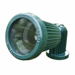 7W LED Aluminum Directional Spot Light, MR16, 12V, 6500K, Green