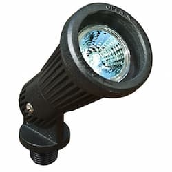 3W LED Directional Spot Light, MR16, Bi-Pin Base, 12V, 2700K, Black