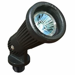 Dabmar 7W LED Directional Spot Light, MR16, Bi-Pin Base, 12V, 2700K, Black