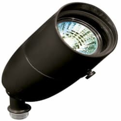 3W LED Directional Spot Light w/ Hood, MR16, Bi-Pin Base, 12V, 2700K, Black