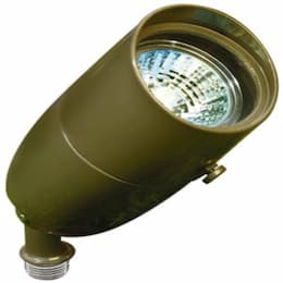 7W LED Directional Spot Light w/ Hood, MR16, Bi-Pin Base, 12V, 2700K, Bronze