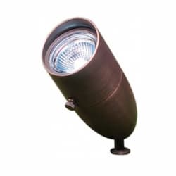 Brass In-Ground Directional Spot Light w/o Bulb, Bi-Pin, 12V, ABZ