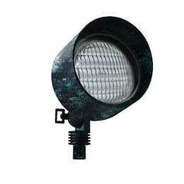 6W LED Directional Spot Light w/ Hood, PAR36, 12V, 3000K, Verde Green
