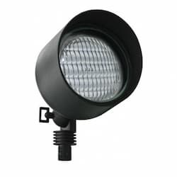 9W LED Directional Spot Light w/ Hood, PAR36, 12V, 3000K, Black