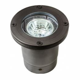 5W LED 2.4-in Brass In-Ground Well Light, MR16, 12V, 2700K, WBS