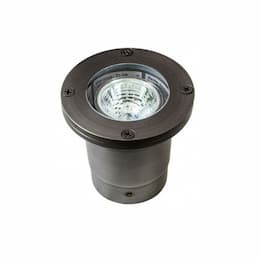 3W LED In-Ground Well Light, MR16, Weathered Brass