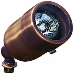 7W LED Directional Spot Light w/Hood, MR16, Antique Brass
