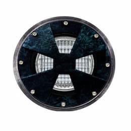 6W LED Adj Drive-Over In-Ground Well Light, PAR36, 12V, 3000K, Green