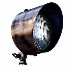 Dabmar 6W Directional LED Flood Light w/Hood, Copper