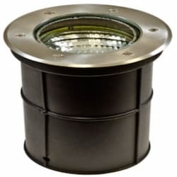 14W In-Ground LED Well Light, Adjustable, Stainless Steel