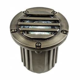 3W LED Adj In-Ground Well Light w/ Grill, MR16, 12V, 2700K, WBS