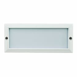 5W LED Recessed Open Face Step & Wall Light, 12V, 6400K, White