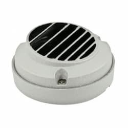 2.5W LED Round Louvered Down Step & Wall Light, 12V, 6400K, White