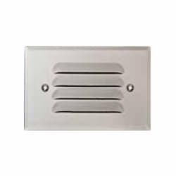 2.5W 4-in LED Recessed Louvered Down Step Light w/o Lens, 6400K, VG