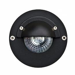 4W LED In-Ground Well Light w/ Eyelid, 12V, 6500K, RGB, Bronze