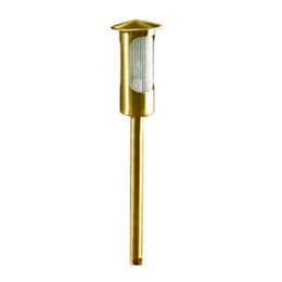 3W LED Flat Top Mini Path & Walkway Light, 1.5-in NPT, Amber Lamp, BS