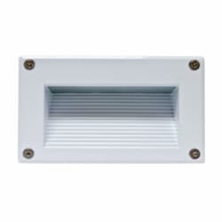 32.4W LED Board Recessed Concrete Mount Step Light, 12V, 6400K, White