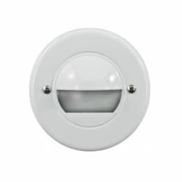 2.5W LED Round Recessed Eyelid Step & Wall Light, 12V, 3000K, VG