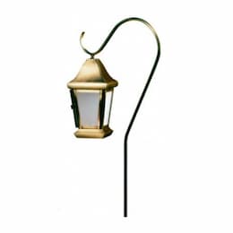 Dabmar 3W LED Hanging Lantern Path & Walkway Light w/ 1.5-in NPT, 3000K, ABS