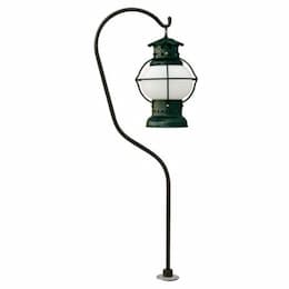 Caged Lantern Path & Walkway Light w/ 1.5-in NPT w/o Bulb, Green