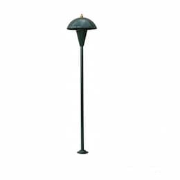 3W LED Path, Walkway & Area Light, Umbrella Top, 12V, 3000K, Green