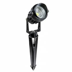 6W Directional Spot Light, 320 lm, 12V, 3000K, Black