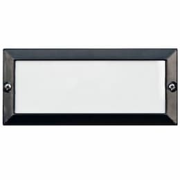 Dabmar 5W LED Step & Wall Light, Open Face, 12V, 6400K, Black