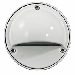 Dabmar 2.5W LED Step & Wall Light, Round, 12V, 3000K, White