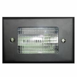 Dabmar 2.5W LED Step & Wall Light, Open Face, 12V, 6400K, Black