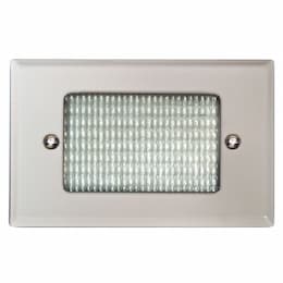 2.5W LED Step & Wall Light, Open Face, 12V, 3000K, White