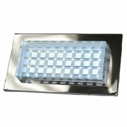 Dabmar 5W LED Step Light, Crystal Board, 12V, 36 LEDs, Green