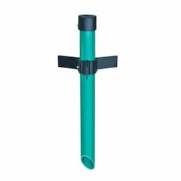 1.5-in NPT Female Ground Spike, Green