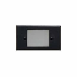 Dabmar Replacement Cover Plate for LV612 Step Light, Black