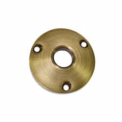 Dabmar 1.5-in NPT Brass Female Surface Mounting Bracket, Weathered Brass