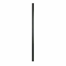 Dabmar 7-ft Steel Direct Burial Pole, White