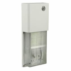 Dabmar 5W LED Rectangular Surface Mount Wall Fixture, 85V-265V, 3000K, BZ