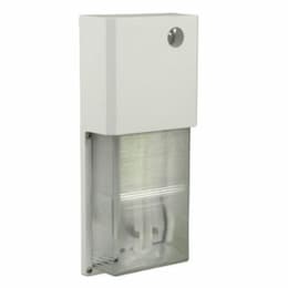 Rectangular Surface Mount Wall Fixture for Two 5W Bulbs w/o Bulb, BZ