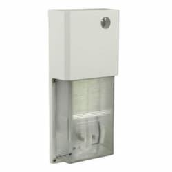 Dabmar 10W LED Rectangular Surface Mount Wall Fixture, 85V-265V, 3000K, WH