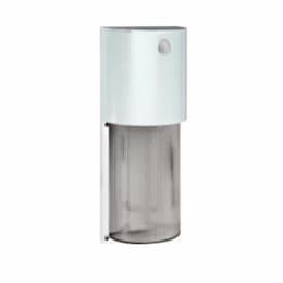 Dabmar Cylinder Surface Mount Wall Fixture w/o Bulb, 120V, White