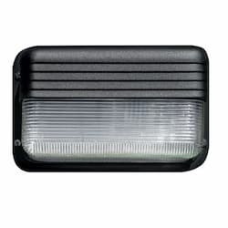 12W LED Surface Mount Wall Light, Semi-Cutoff, 120V-277V, 3000K, Black