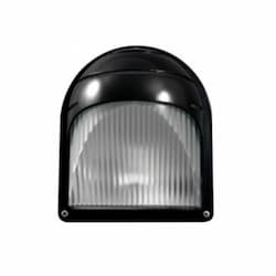 Semi-Cut Off Surface Mount Wall Fixture w/o Bulb, 120V, Black