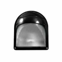 Dabmar 9W LED Semi-Cut Off Surface Mount Wall Fixture, 2700K, 120V, Black