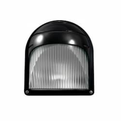 Dabmar 9W LED Semi-Cut Off Surface Mount Wall Fixture, 4000K, 120V, Black