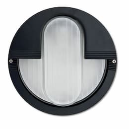 12W LED Surface Mount Wall Light, "U" Face, 120V-277V, 6500K, Green