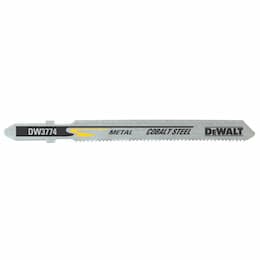 Dewalt 3" 18 TPI Cobalt Steel T-Shank Jig Saw Blade