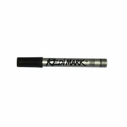 6-in Redimark Metal Cased Markers, Black